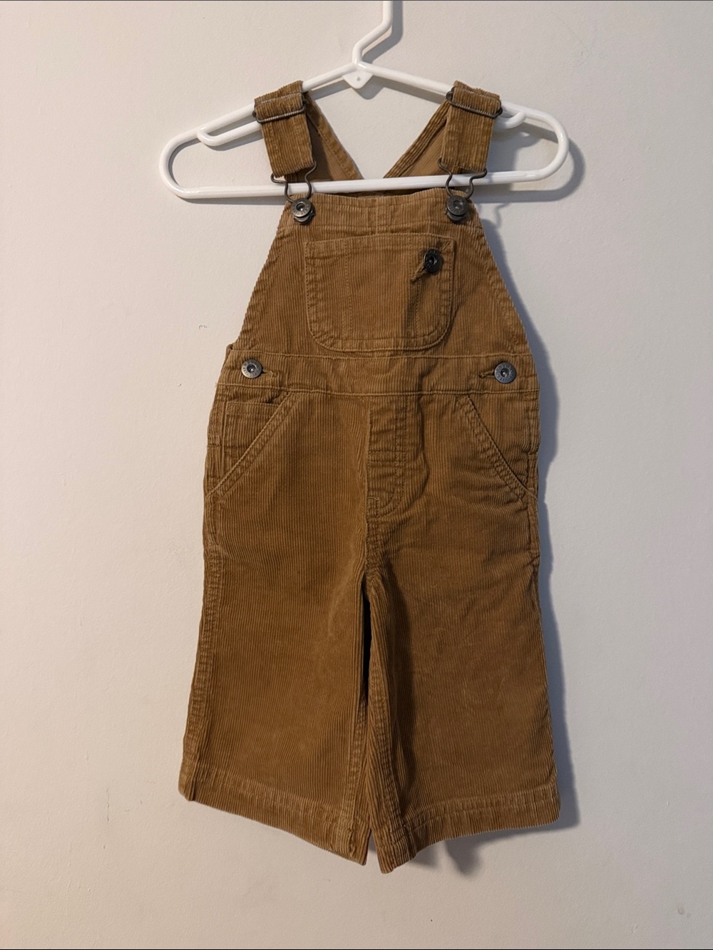 Polo by Ralph Lauren Tan Corduroy Kids Overalls